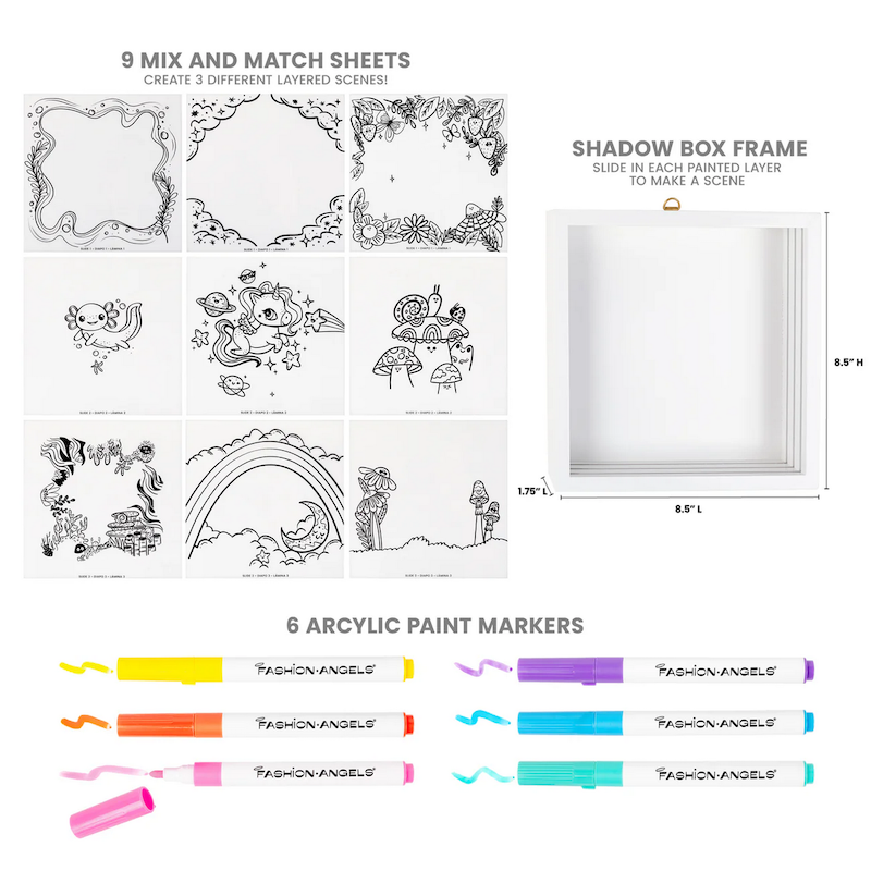 Make A Scene DIY Shadow Box Kit