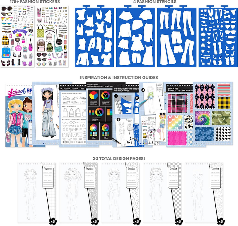School Spirit Sketch Set