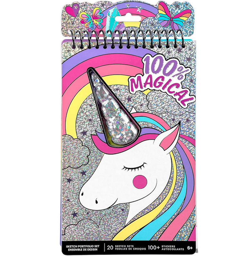 Unicorn Fantasy Compact Sketch Portfolio