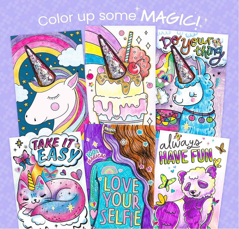 Unicorn Fantasy Compact Sketch Portfolio