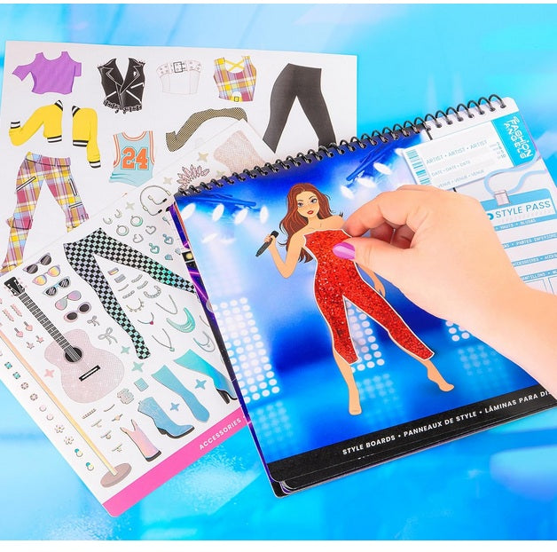 Live! In Concert Sticker Stylist Fashion Set