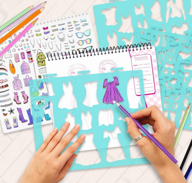 Fashionista Design Sketch Set