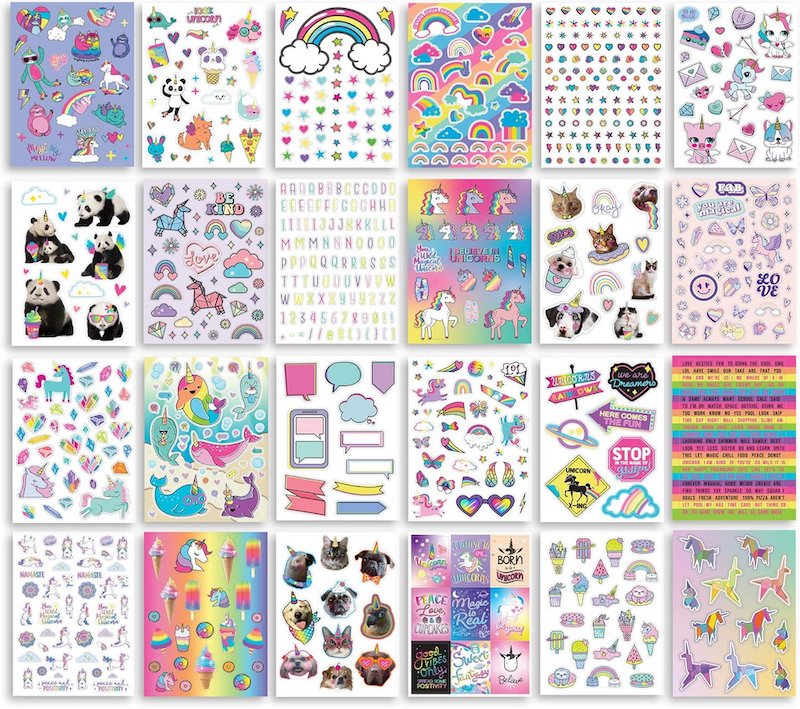 Unicorn Everything Sticker Book