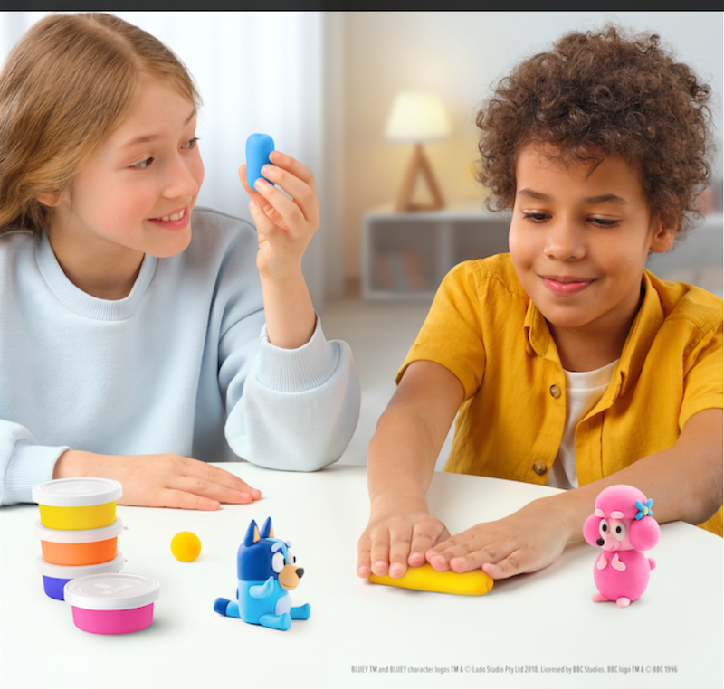 Hey Clay Bluey & Friends