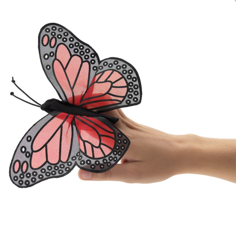 Mini Monarch Butterfly Finger Puppet