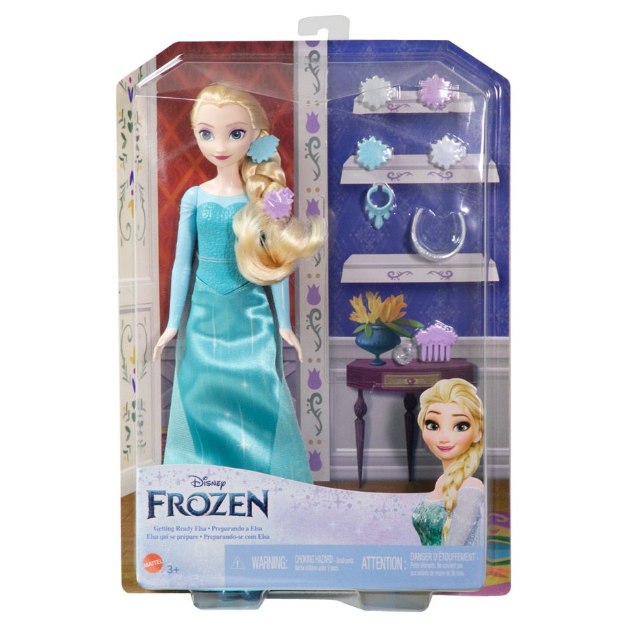 Disney Frozen Getting Ready Elsa Doll