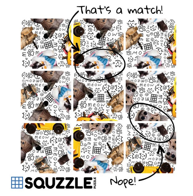 Cool Cats Squzzle Puzzle