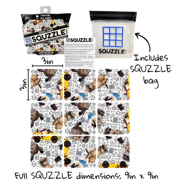 Cool Cats Squzzle Puzzle