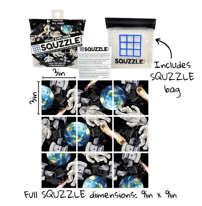 Space Explorer Squzzle Puzzle