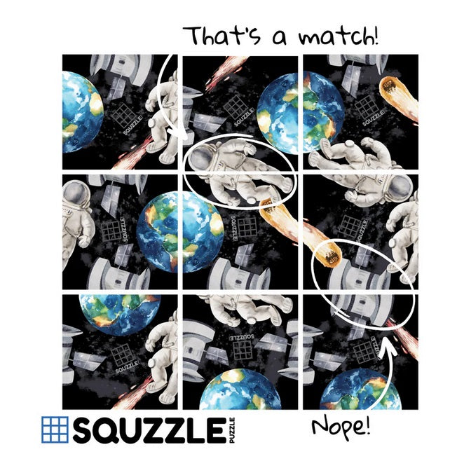 Space Explorer Squzzle Puzzle