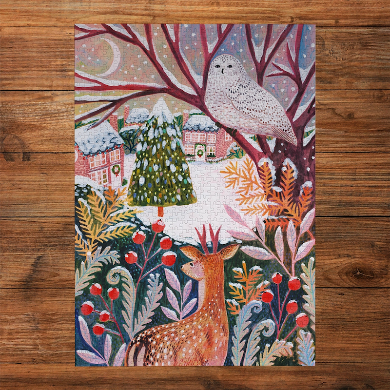 Frosty Fauna 3 x 500 Pc Puzzle Set