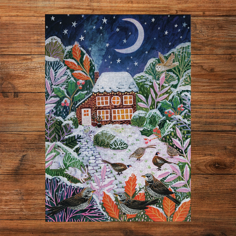 Frosty Fauna 3 x 500 Pc Puzzle Set