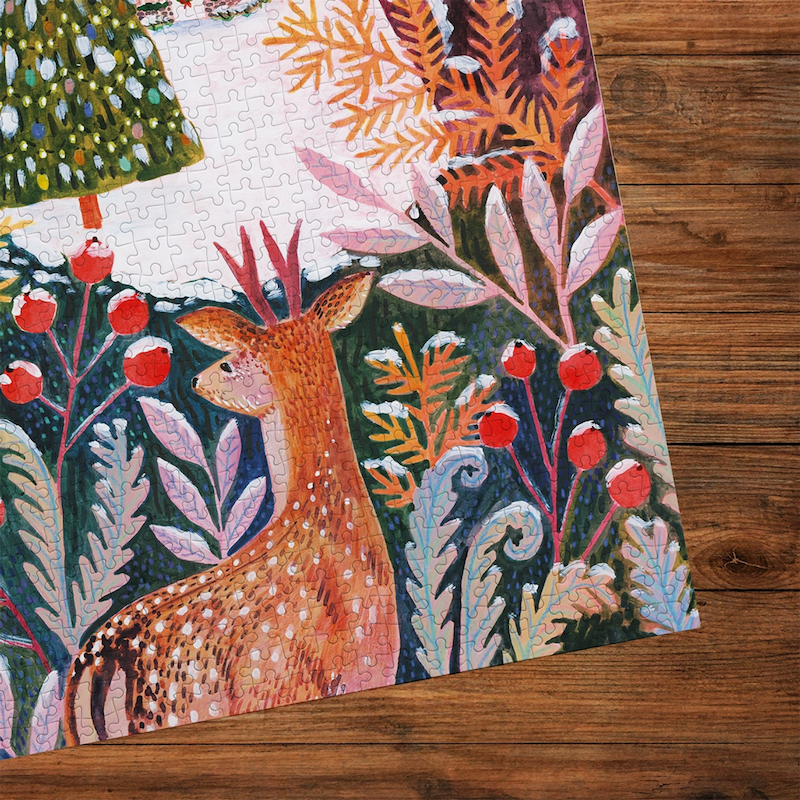 Frosty Fauna 3 x 500 Pc Puzzle Set