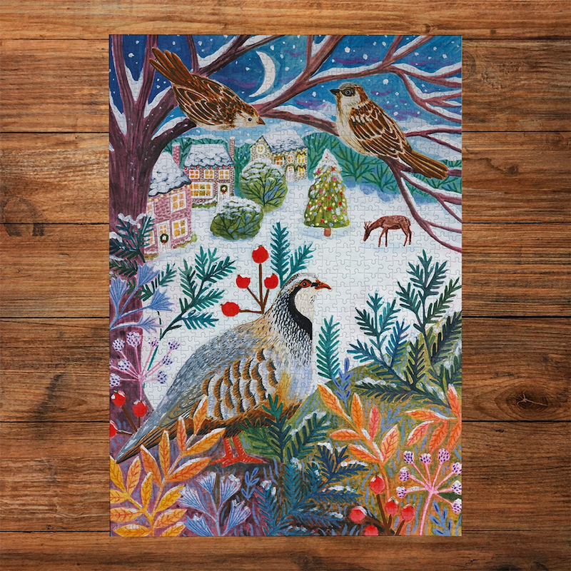 Frosty Fauna 3 x 500 Pc Puzzle Set