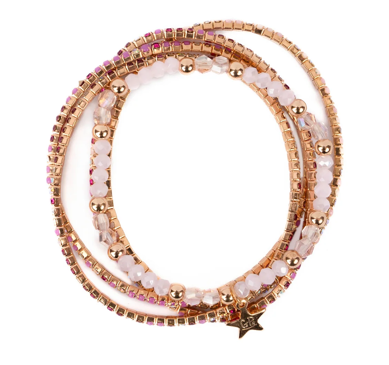 Boutique Glam Girl Bracelet 4Pc Set