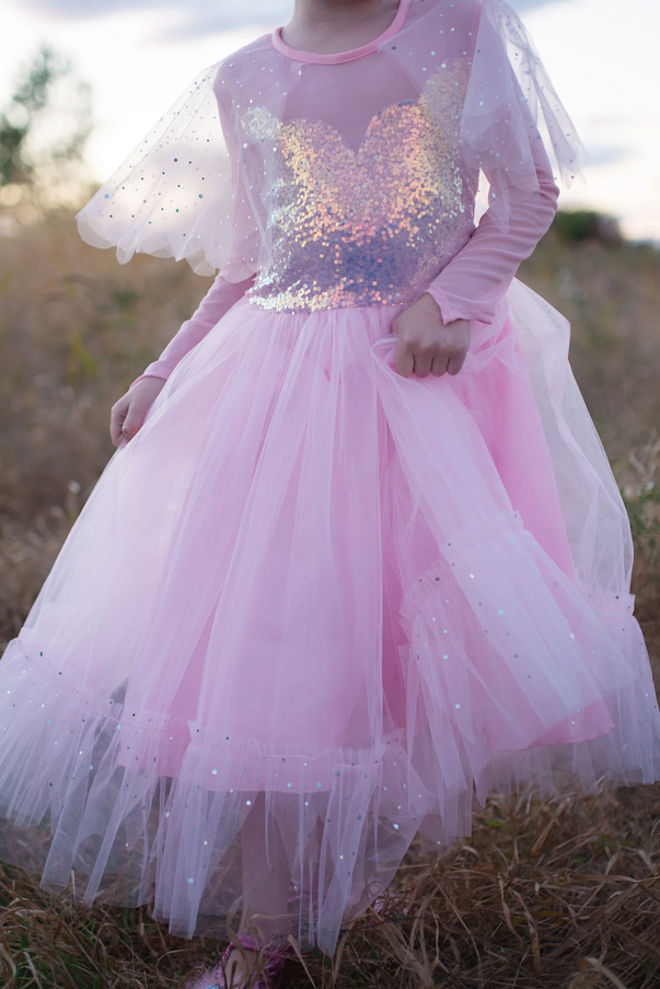 Elegant in Pink Dress, Size 3-4