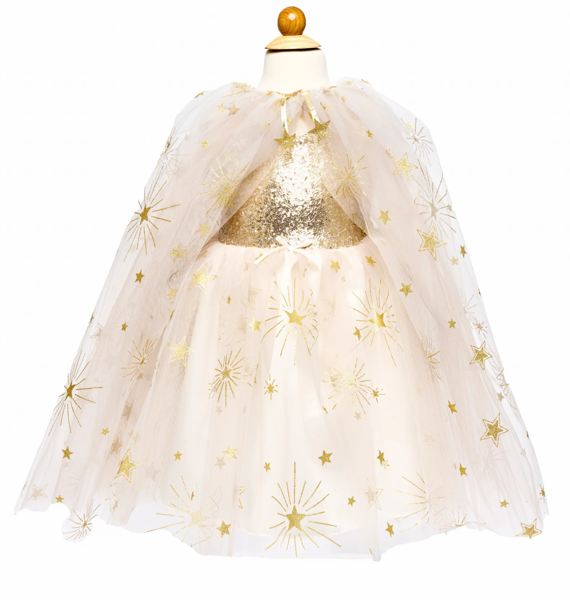 Golden Glam Party Dress, Size 5-6