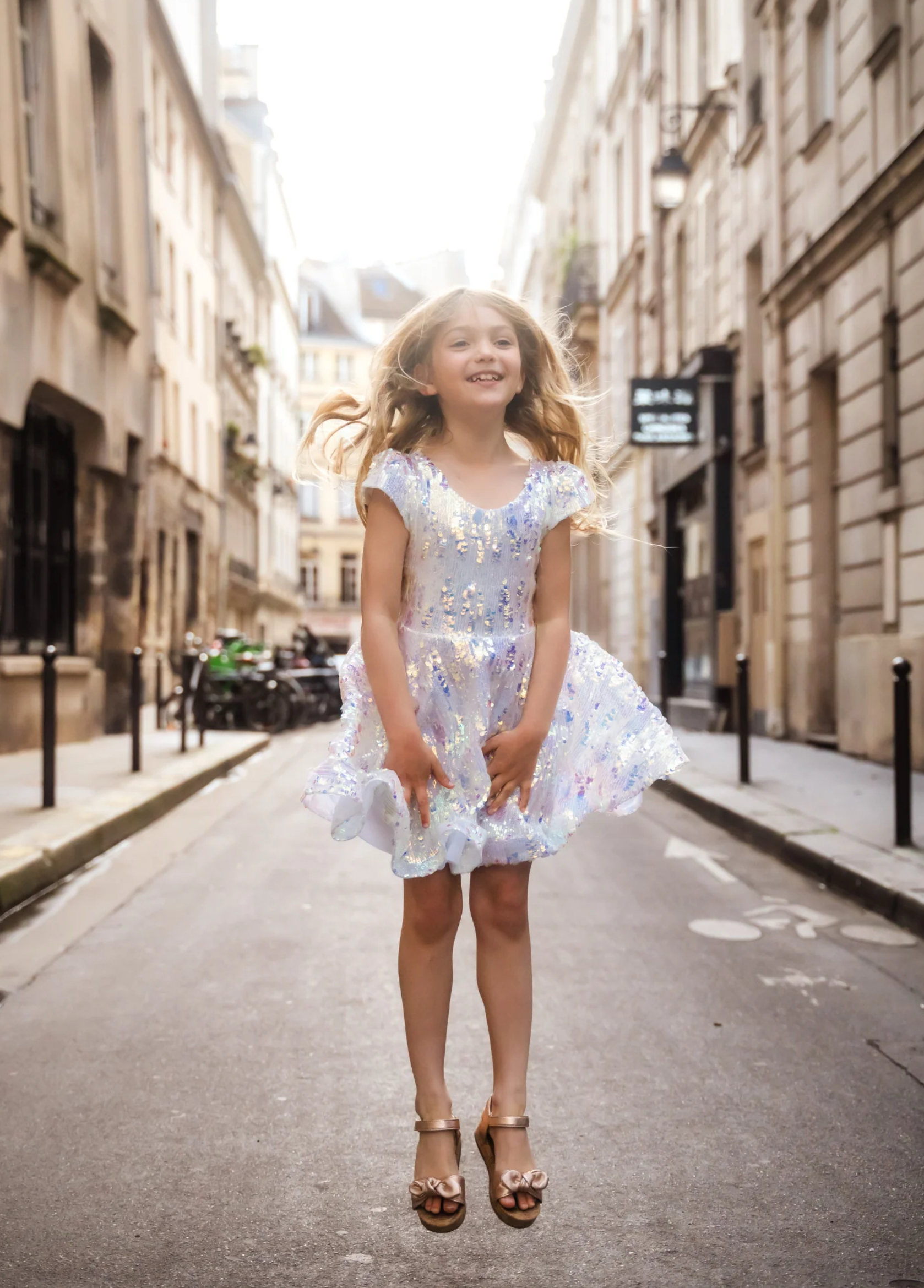 Sequins Concert Queen Dress, Size 3-4
