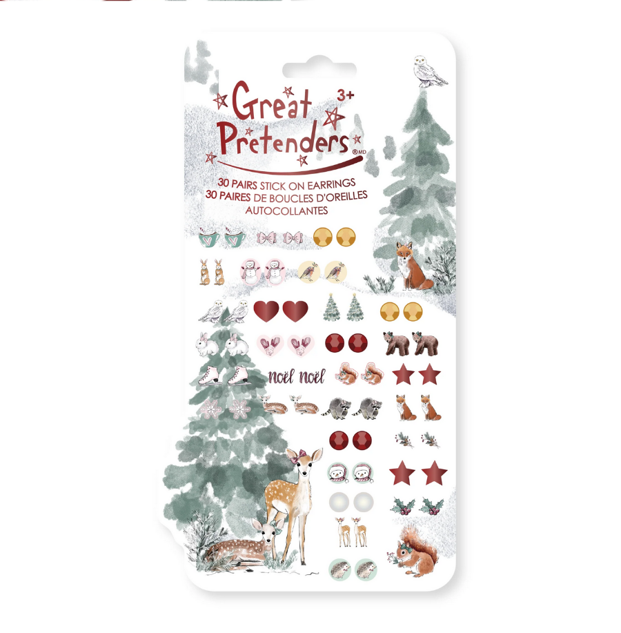 Woodland Fawn Sticker Earring Set