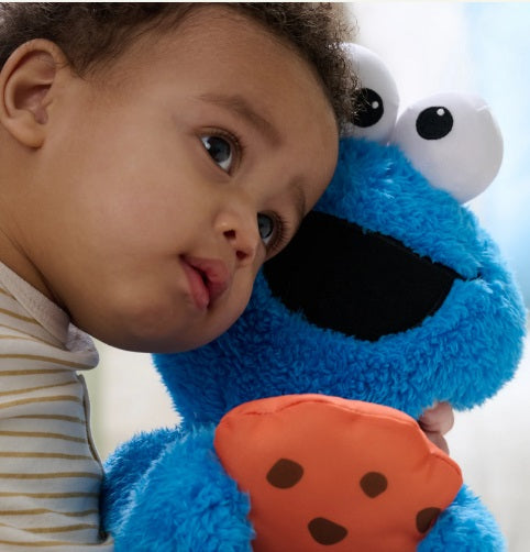 Peek-a-Book Cookie Monster Animated Plush