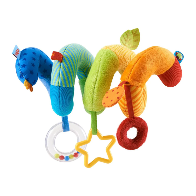 Rainbow Activity Spiral Stroller & Car Seat Toy