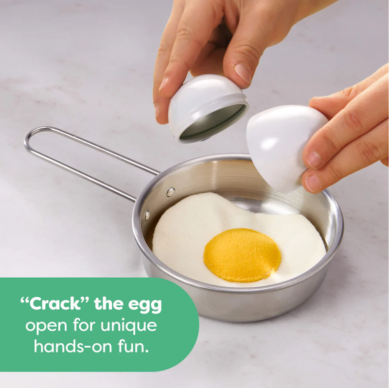 Fried Egg and Pan Play Food Set