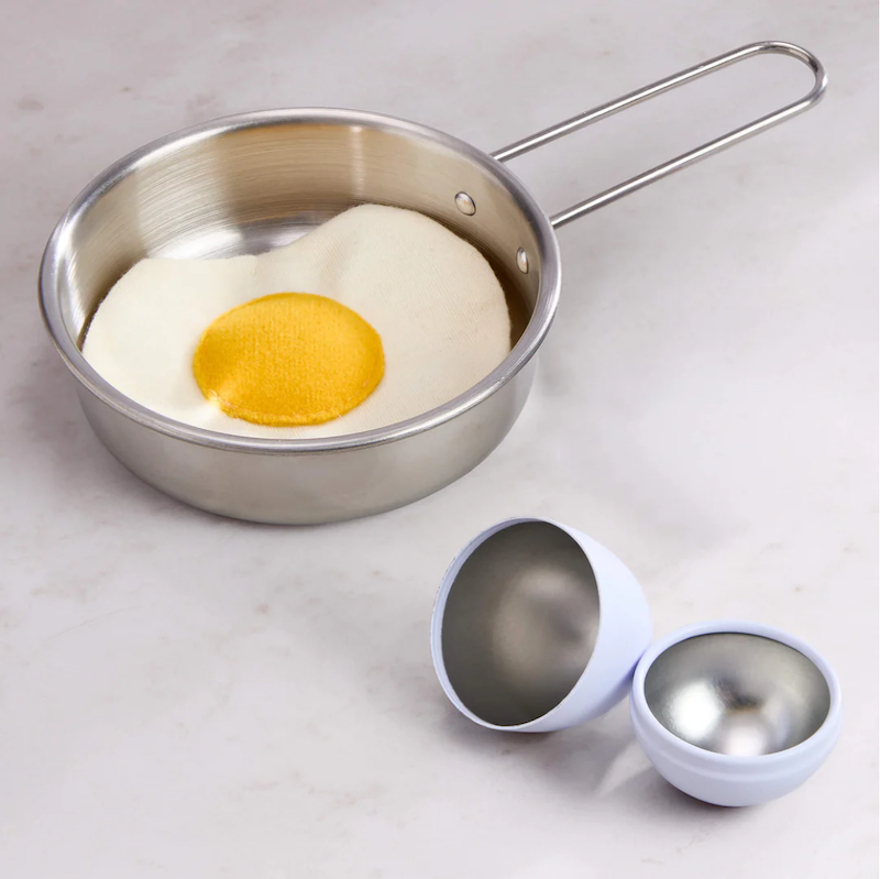 Fried Egg and Pan Play Food Set