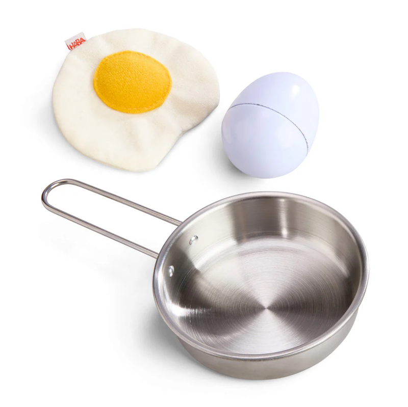 Fried Egg and Pan Play Food Set