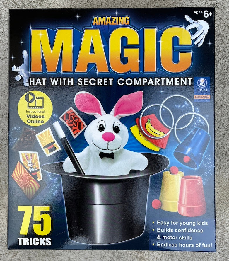 Amazing Magic Hat with 75 Tricks