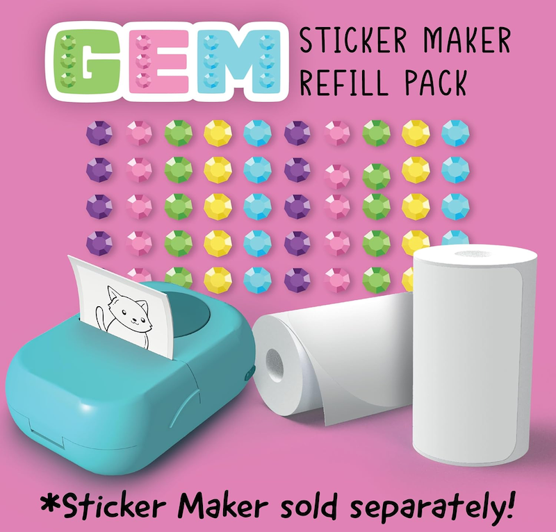 Hello Blink Gem Sticker Maker Refill Pack