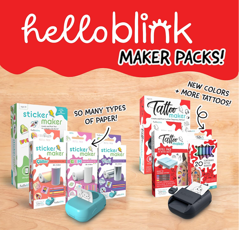 Hello Blink Tattoo Maker Refill Pack