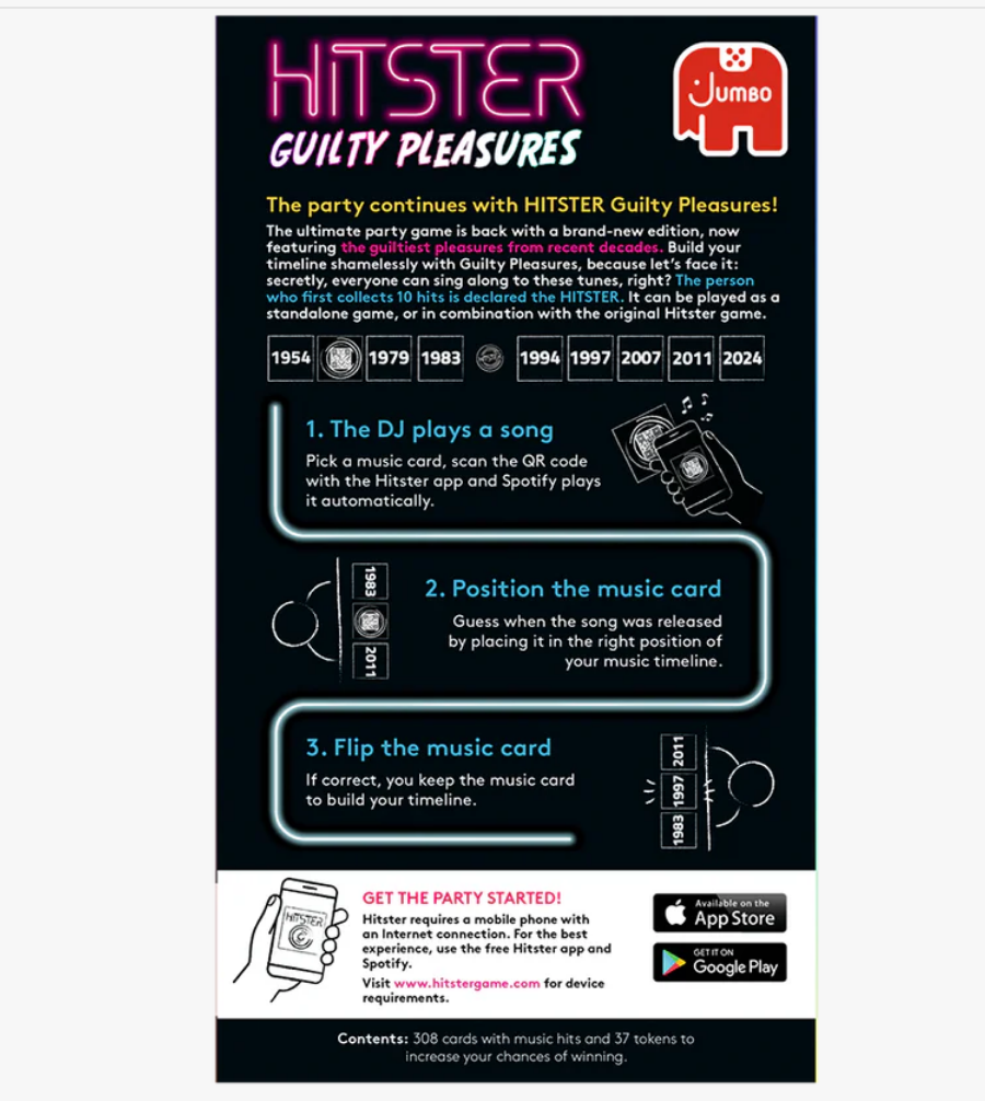 Hitster Guilty Pleasures