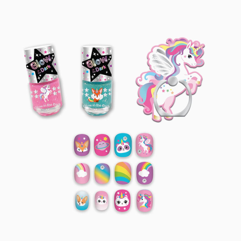 Glow in the Dark Nail Glam Kit