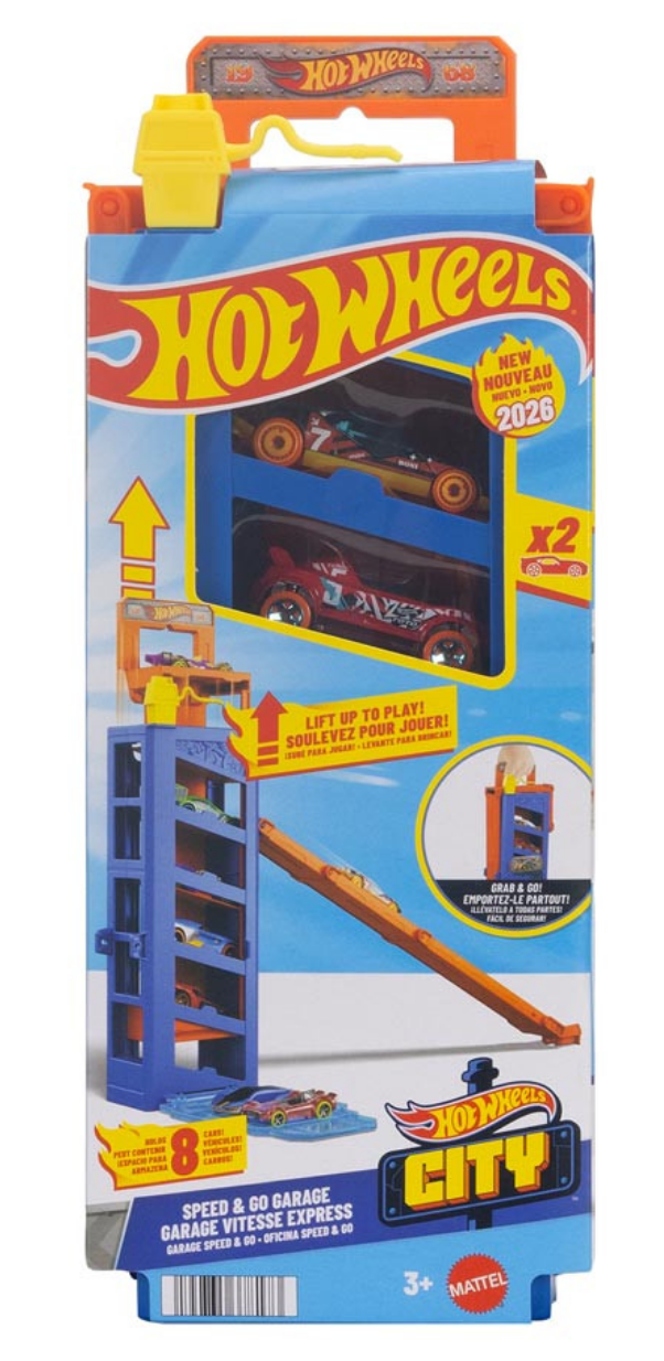 Hot Wheels City Speed & Go Garage
