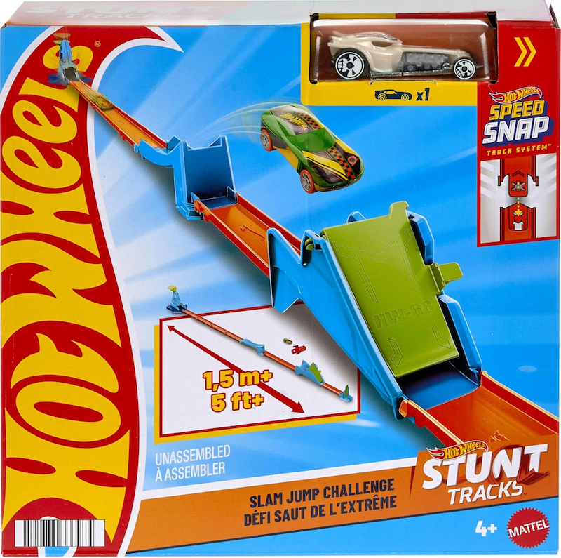 Hot Wheels Stunt Tracks Slam Jump Challenge