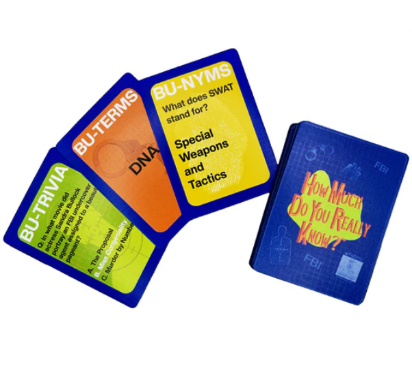 How Much Do You Really Know? FBI Card Game