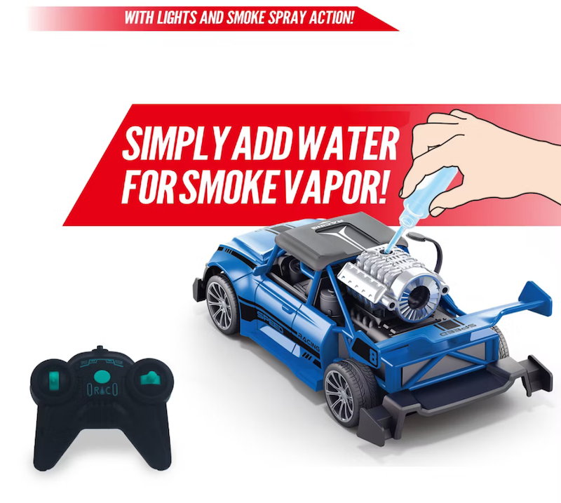 RC Smoke Screen Racer -
