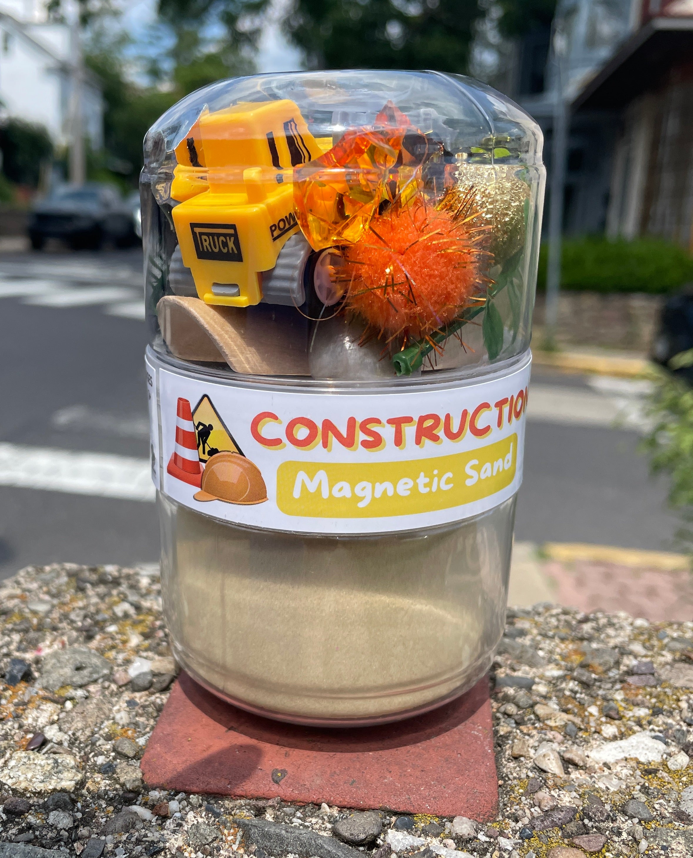 Construction Magnetic Sand Jar