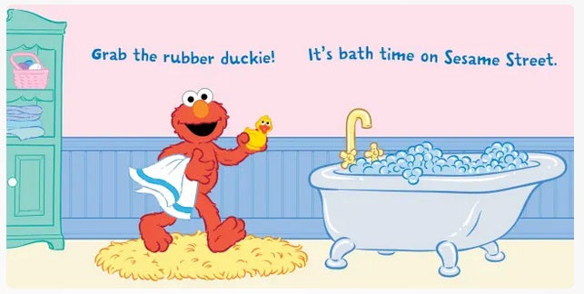 Indestructibles: Sesame Street: Let's Take A Bath!