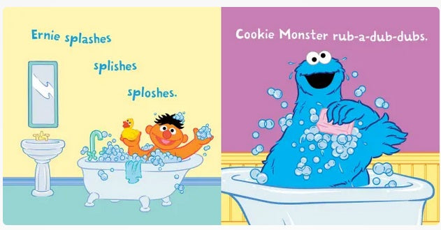 Indestructibles: Sesame Street: Let's Take A Bath!