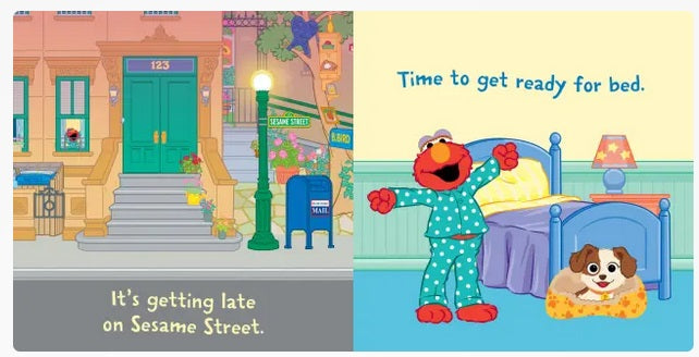 Indestructibles: Sesame Street: Time For Bed!