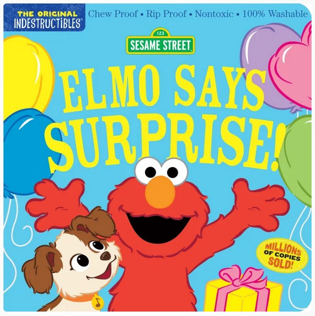 Indestructibles: Elmo Says Surprise!