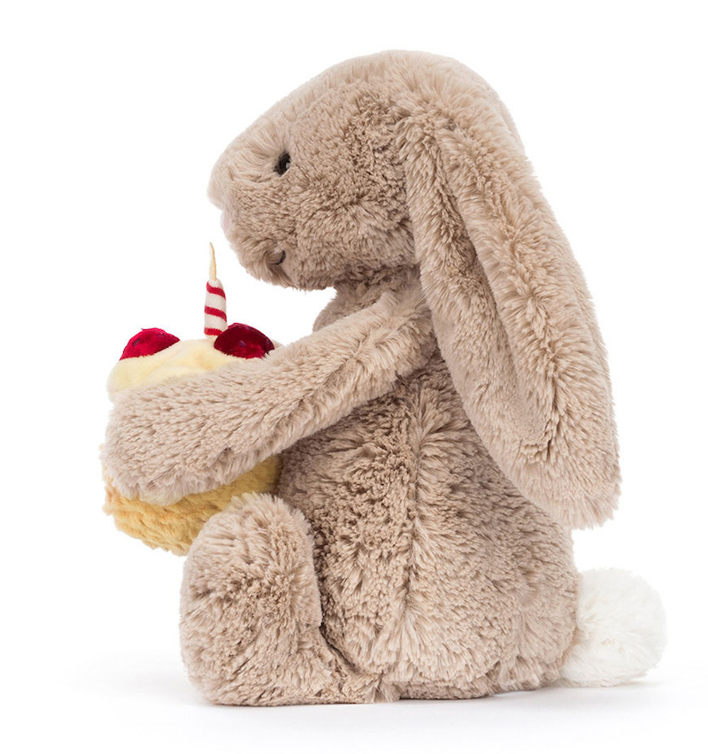 Bashful Beige Bunny 'Birthday'