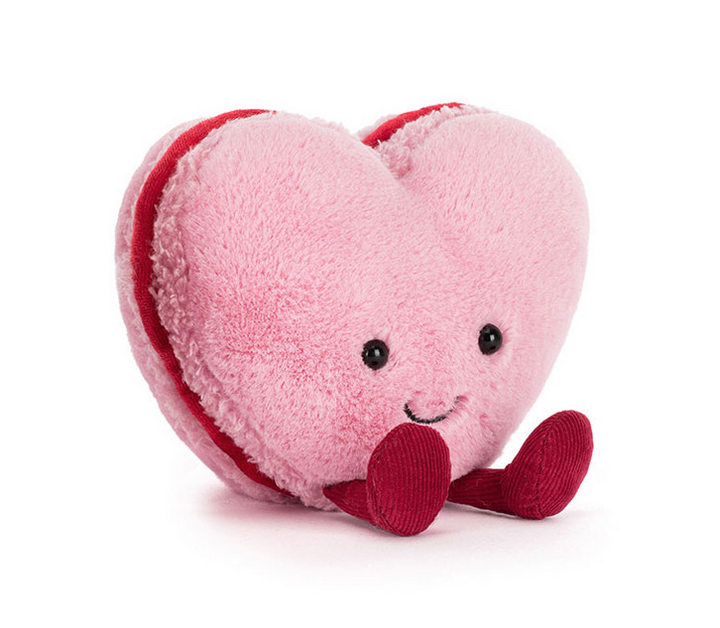 Amuseables Colette Heart Macaron - Pink