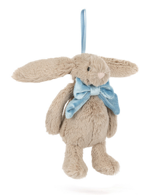 Bashful Beige Bunny Decoration