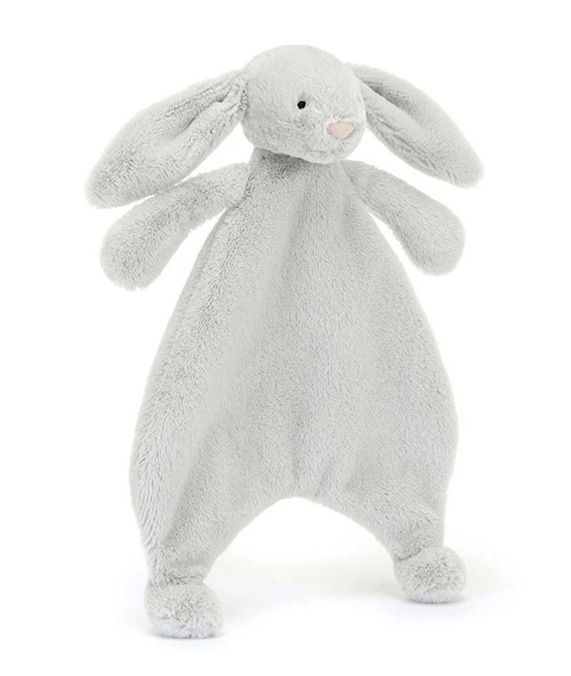 Bashful Silver Bunny Comforter