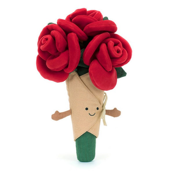 Jellycat Amuseables Rose Bouquet A2BROSE — Busy Bee Toys