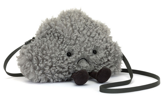 Amuseables Cirrus Storm Cloud Shoulder Bag