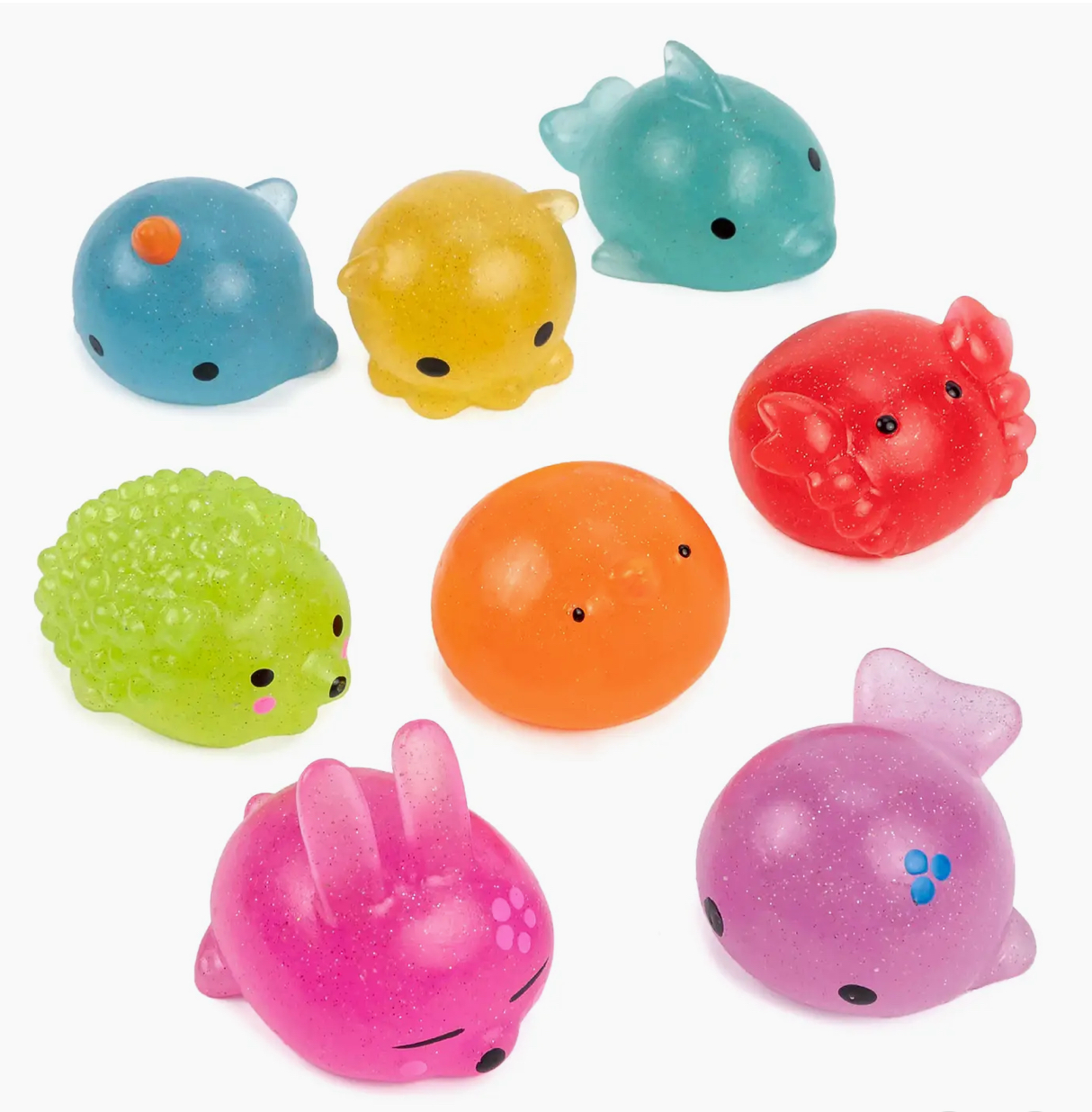 Jumbo Glitter Mochi Sensory Toy