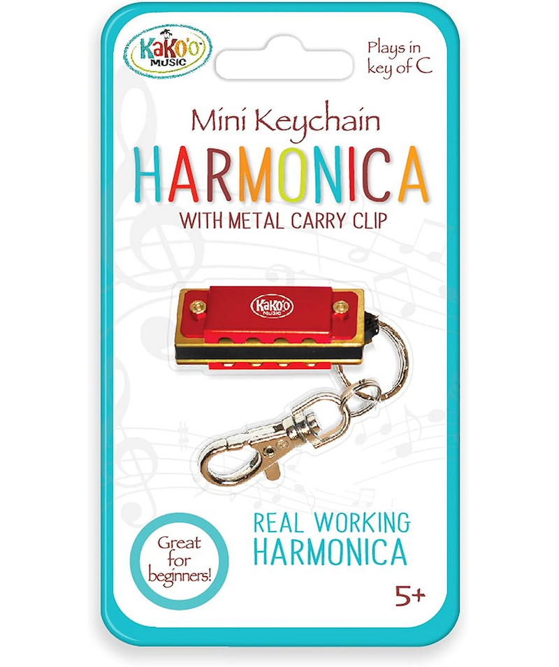 Mini Keychain Harmonica